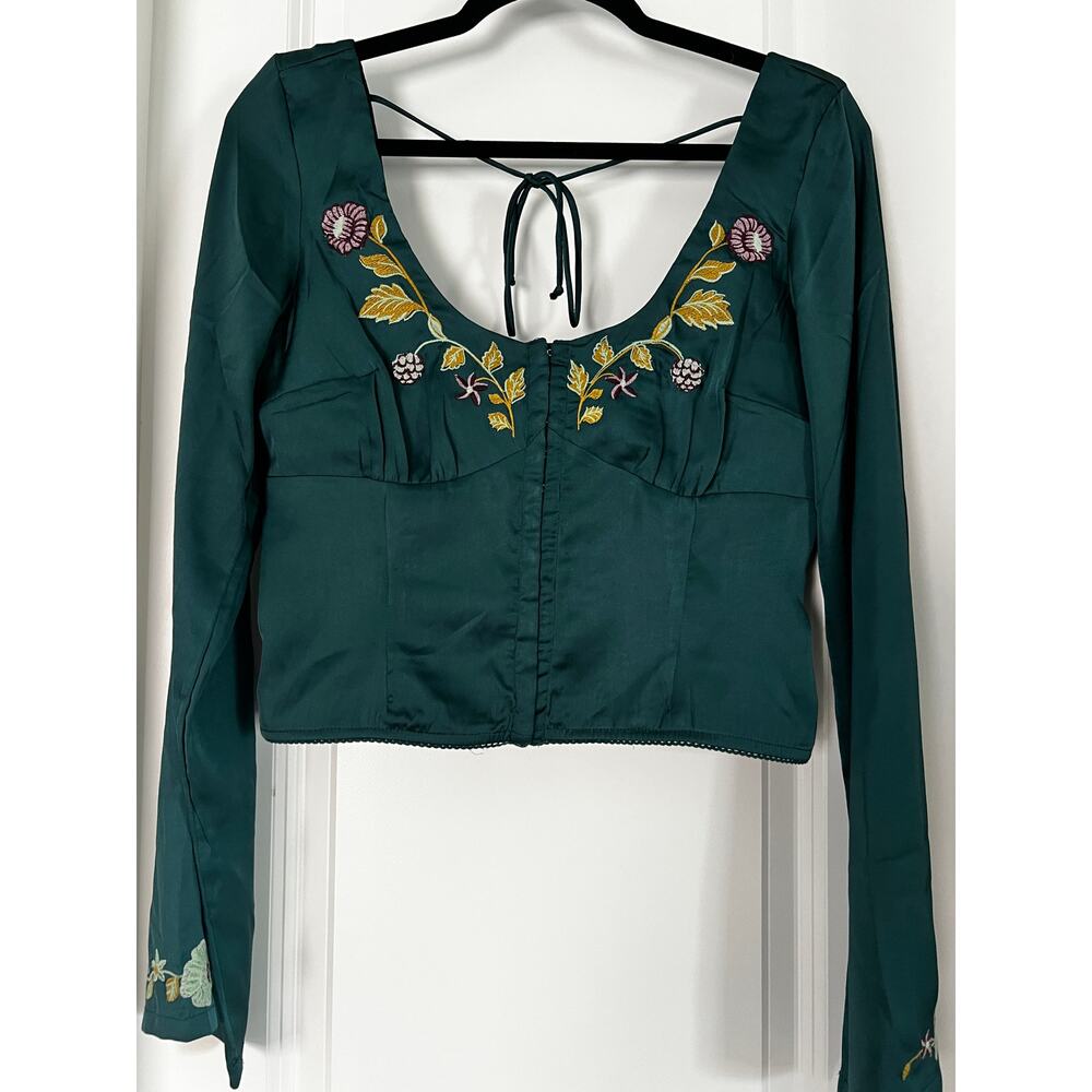 NWT Free People Autumn Bloom Top | Size M - Picture 2 of 10